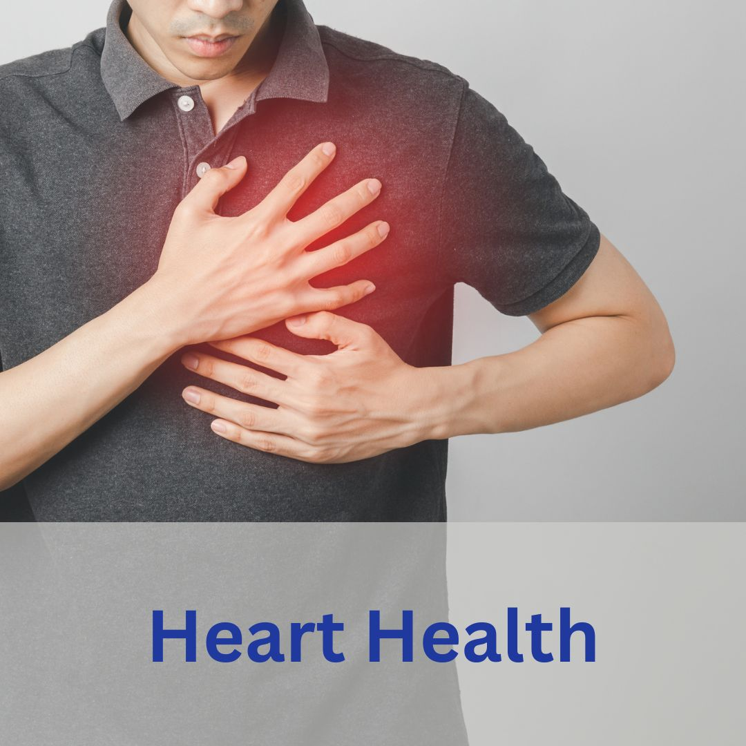 man in black t-shirt feels hear pain