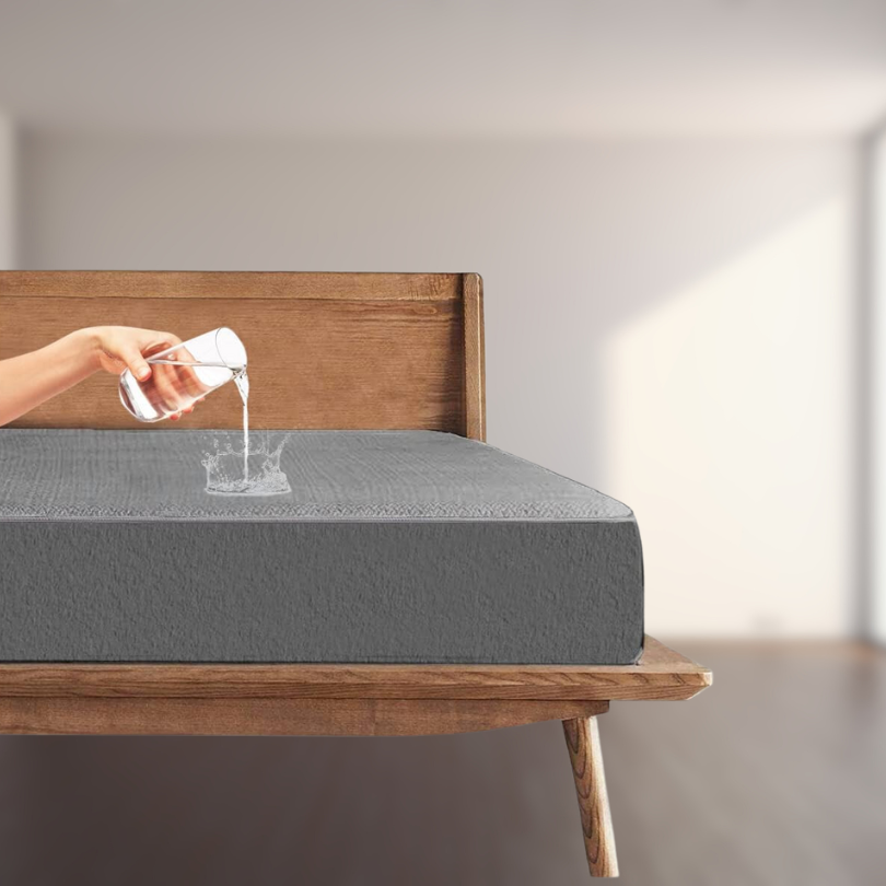 Water spill on mattress