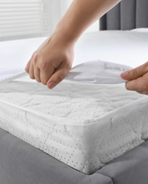 Enviromat Terry Cotton Mattress Protector - Improves Deep Sleep | Safeguards from Electro Magnetic Radiation & Earth Stress | 100% Waterproof | Clinically Tested by AIIMS & Apollo