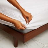 Enviromat Cotton Quilted Mattress Protector - Improves Deep Sleep | Safeguards from Electro Magnetic Radiation & Earth Stress | 100% Waterproof | Clinically Tested by AIIMS & Apollo