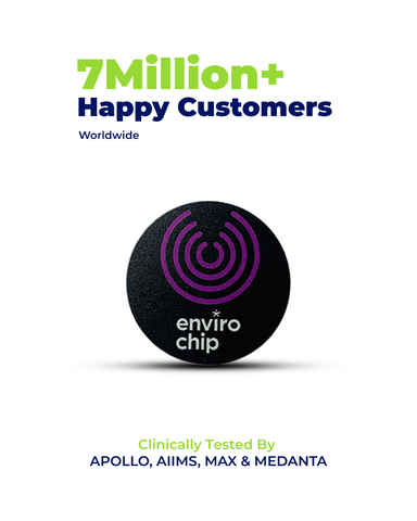 Envirochip For Mobile Phone | Improves Resting Heart Rate | Clinically Tested by AIIMS, Apollo, Max