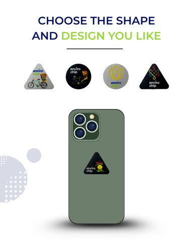 Envirochip For Mobile Phone | Improves Resting Heart Rate | Clinically Tested by AIIMS, Apollo, Max