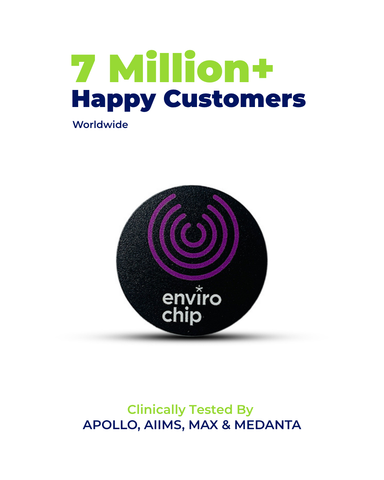 Office Protection Pack – EnviroGlobe + Envirochip for Mobile & Laptop | Complete EMF Radiation Protection for Your Workspace