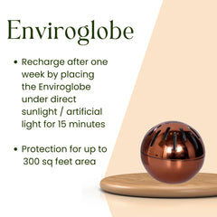 Enviroglobe Premium (Rose Gold) - Sleep Improvement Device | Protection from Electrosmog (Patented Technology)