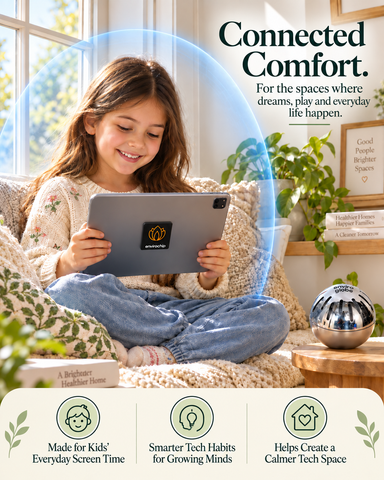 Kids Protection Pack – EnviroGlobe + Envirochip for Tablet | EMF Radiation Protection for Children