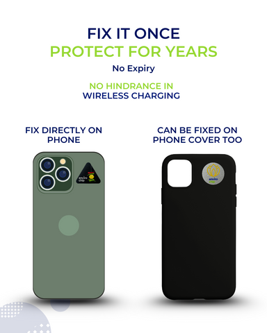 Envirochip For Mobile Phone | Improves Resting Heart Rate | Clinically Tested by AIIMS, Apollo, Max