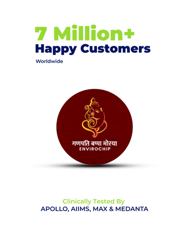 Envirochip Festive Edition | Radiation Protection Chip for iPhone & Android | Clinically Certified Gift (Ganesh Chaturthi Special)