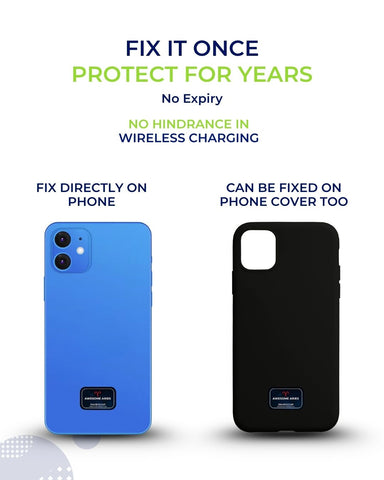 Envirochip For Mobile Phone | Improves Resting Brain & Heart Rate | Clinically Tested by AIIMS, Apollo, Max & Medanta - Zodiac
