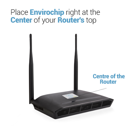 Envirochip for WIFI Router | WiFi Router Radiation Shield