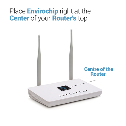 Envirochip for WIFI Router | WiFi Router Radiation Shield