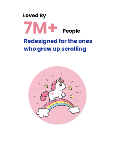 SnuggleChip Rainbow Unicorn Smoll Squad mobile protection chip