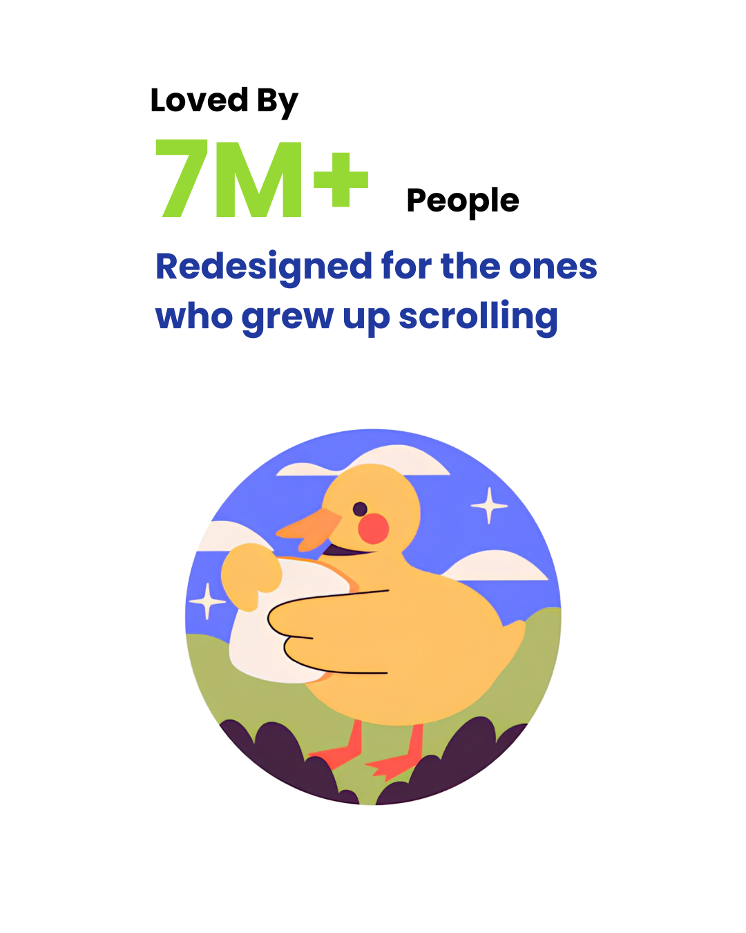 SnuggleChip Sleepy Duck Smoll Squad mobile protection chip